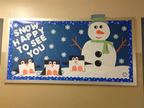 Winter Bulletin Board Ideas