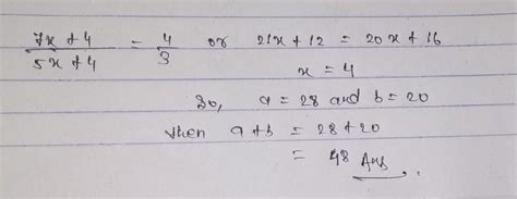 The numerator and the denominator of a rational number a/b are in the ...