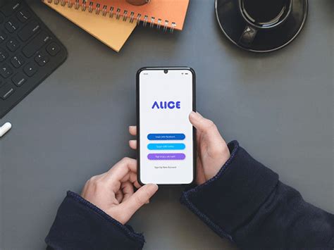 Alice App Ui/Ux Design on Behance