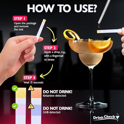 Parahealth DrinkCheck Drink Spiking Test Strip, 1 Test, Escape India | Ubuy