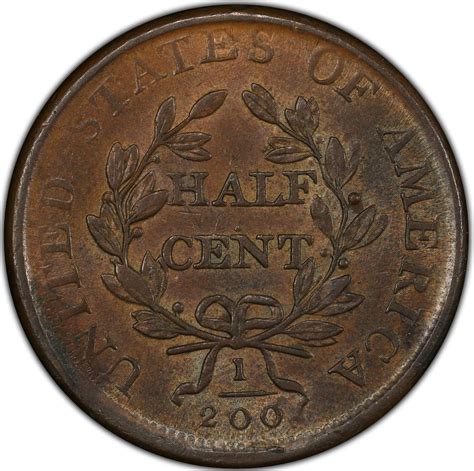 Half Cent 1807 Draped Bust, Coin from United States - Online Coin Club