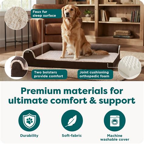 Furhaven Orthopedic Dog Bed for Large Dogs w/ India | Ubuy