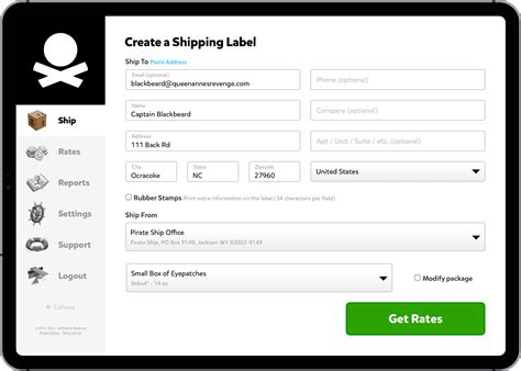 Image result for Pirate Shipping.com