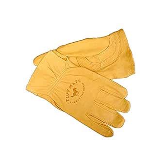 Tuff Mate Gloves Ladies 1301 Cutting Horse Glove Tan 9, Tan, 9 : Amazon ...