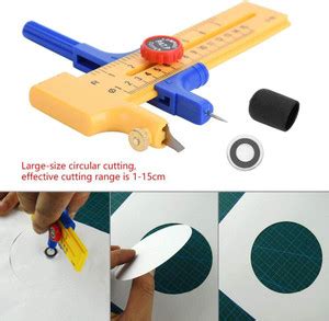 uptoak Adjustable Compass Circle Cutter Round Draw Picture Paper Craft ...