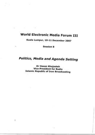 Agenda-Setting Examples 的图像结果