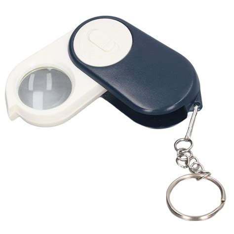 10X Pocket Magnifying Glass, Folding Magnifying Glass with Light ...