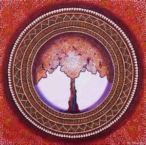 "Mandala A Soul Connection Series 10": Orange Red Acrylic Painting by ...