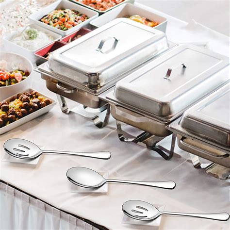 Stainless Steel Serving Utensils, Catering Buffet, Dinner Restaurants ...