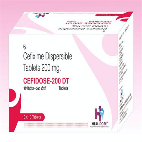 CEFIDOSE 200 DT Tablets Heal Dose