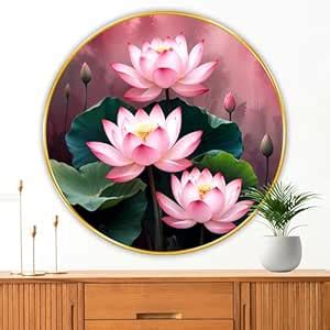 Livin'luxe paintings beautiful Rose flower modern art Premium Sparkle ...