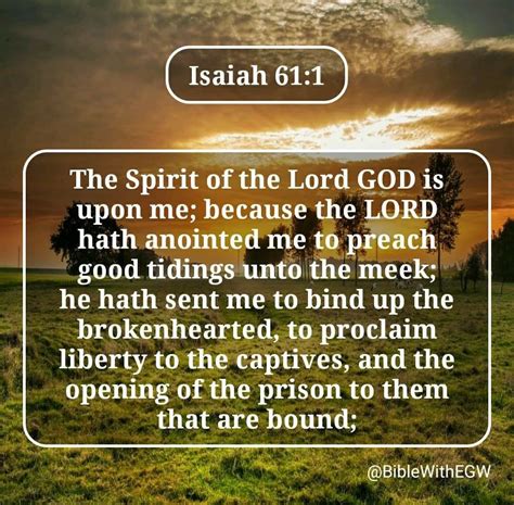 Isaiah 61:1 Bible Verse
