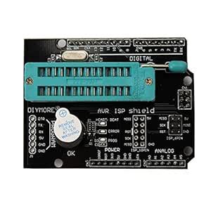Ximimark AVR ISP Shield Burning Burn Bootloader Programmer for Arduino ...