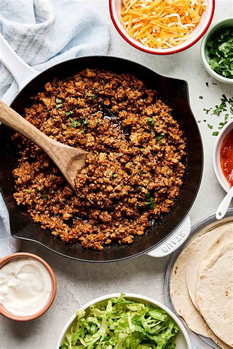 Once-A-Week Ground Chicken Tacos (Easy 15 Minute Dinner)