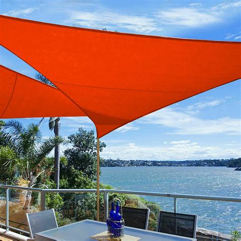 Triangle Sun Shade Sail for Garden Awning - Chameleon Direct