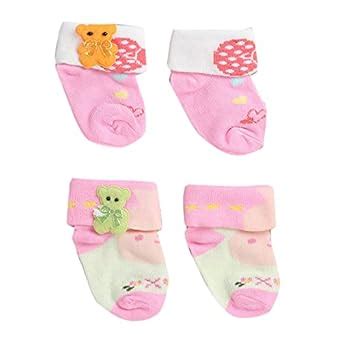 Buy Hopscotch Baby Boys and Baby Girls Cotton Teddy Socks Pack Of Two ...