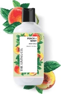 The Living Co. Peach + Mint Body Milk - Price in India, Buy The Living ...