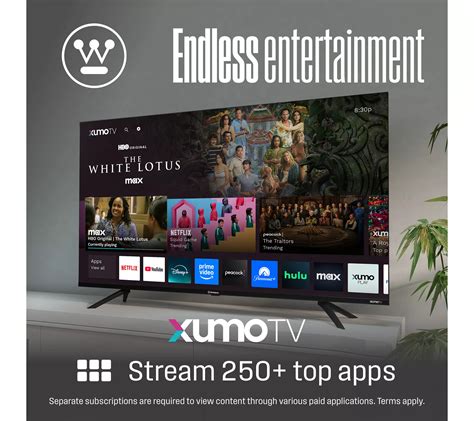 50" Smart 4K UH D LED XUMO TV w / HDR & Voice R emote - QVC.com