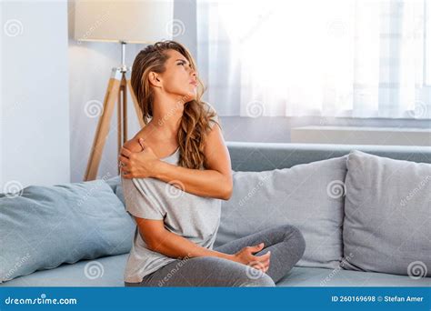 Pain in the Shoulder. Upper Arm Pain, People with Body-muscles Problem, Healthcare and Medicine ...