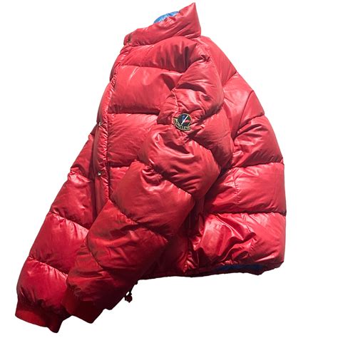 vintage MONCLER made in France red color down jacket | NOIR ONLINE