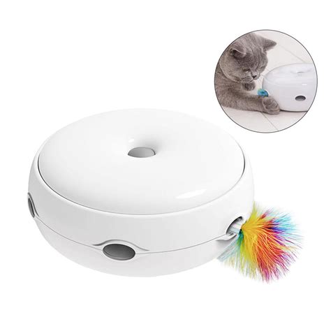 Buy Electric Cat Toy Smart Teasing Cat Stick Crazy Game Spinning ...