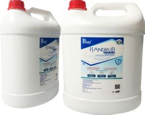 Prolant (Combo of 5L) Handrub Sanitizer 60% Alcohol Based, pH Balanced ...