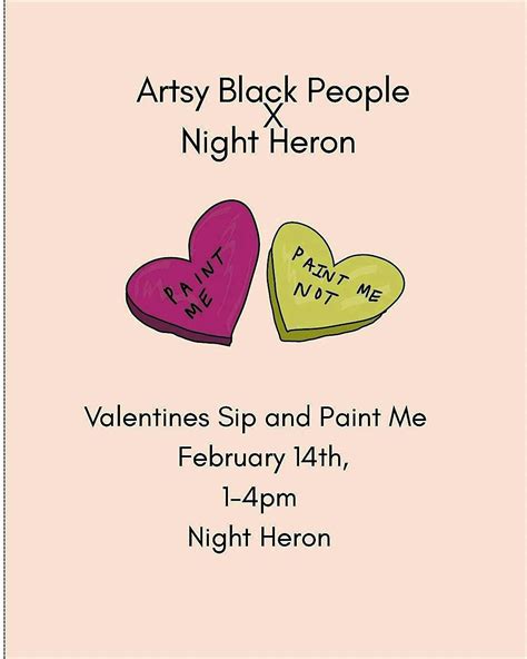 Artsy Black People: Sip and Paint Me, Night Heron, Oakland, 14 February ...