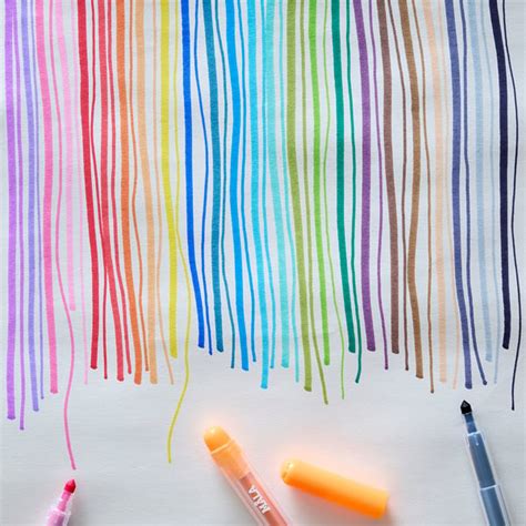 MÅLA felt-tip pen, mixed colours - IKEA