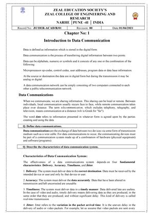 BCN Decode UNIT-03 - Unit 3 Mechanism and Ethernet Standards 3 : Random ...