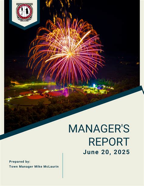 June 20, 2025, Indian Trail Town Manager's Report