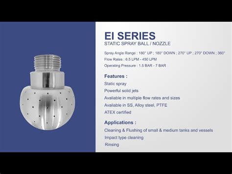 Spray Balls - PTFE Spray Ball Manufacturer from Mumbai