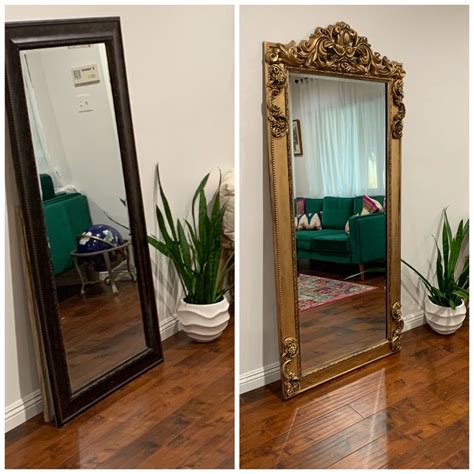 Wood Floor Mirrors