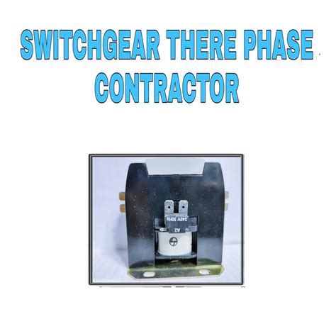 Image result for Three-Phase Motor Contactor