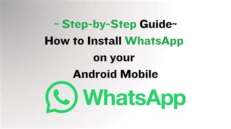 Image result for Install Whatsapp Android