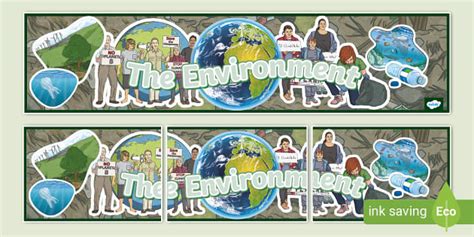 The Environment Display Banner (teacher made) - Twinkl