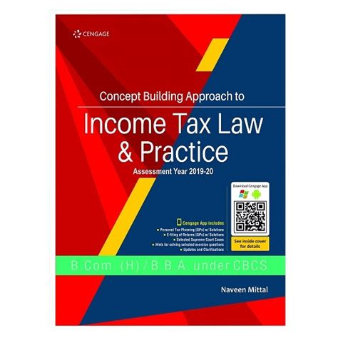 Cengage's Concept Building Approach to Income Tax Law and Practice ...