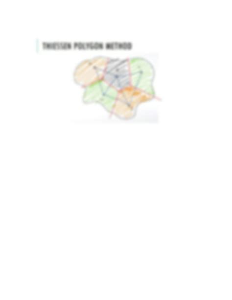 Image result for Thiessen Polygon Method Example