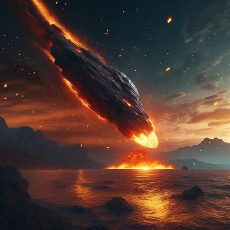 Revelation 8:10-11 - Third Trumpet - AI Generated Artwork - NightCafe Creator