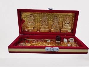 POOJA God Lakshmi Kuber Bhandari Sampoorna Kripa Maha Yantra pack of 13 ...