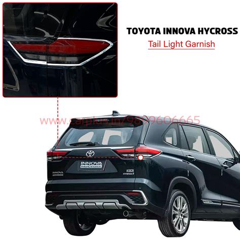 KMH Tail Light Chrome for Toyota Hycross/Invicto – CARPLUS