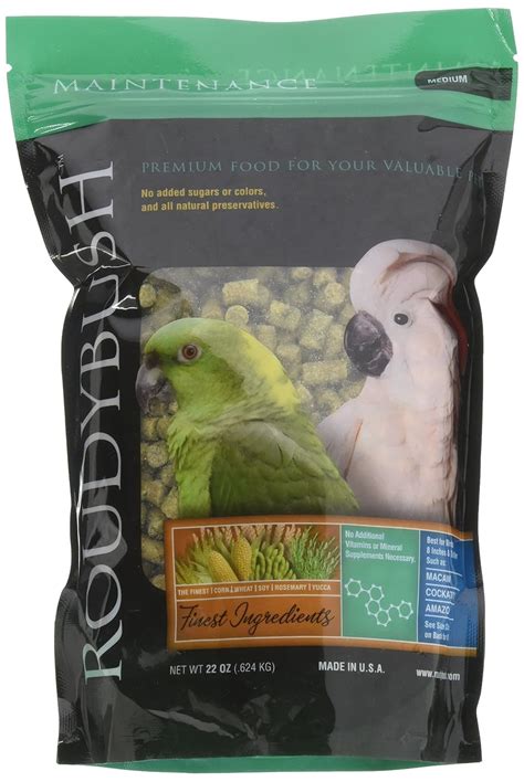 Buy Roudybush Daily Maintenance Bird Food For Dwarf Macaw, Eclectus ...