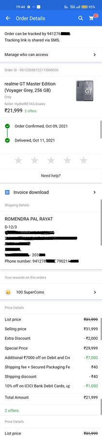 Realme (india) — Mobile phone locked at Flipkart Smart Upgrade ...
