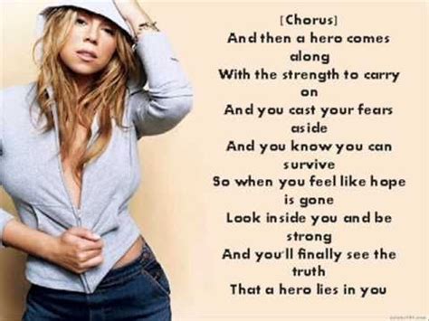 Hero Song by Mariah Carey
