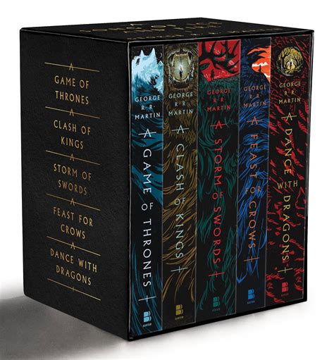 BX-GAME OF THRONES 5 COPY BOXED SET: A Game of Thrones, a Clash of ...