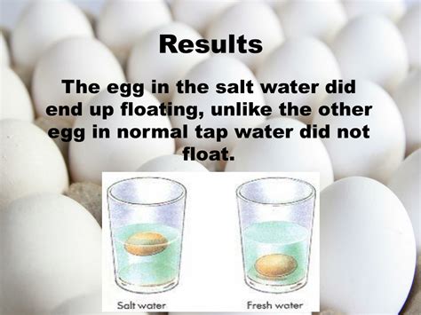 PPT - Easy Floating Eggs Experiment: How Salt Water Makes Things Float ...