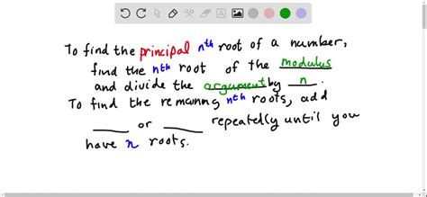 Advanced Higher Maths Nth Root Complex Numbers 的图像结果