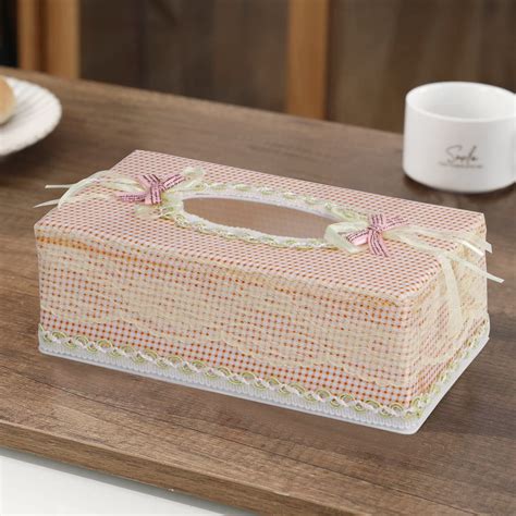 Plastic Tissue Paper Holder, Beige – HOKIPO | Har Ghar ka Humsafar