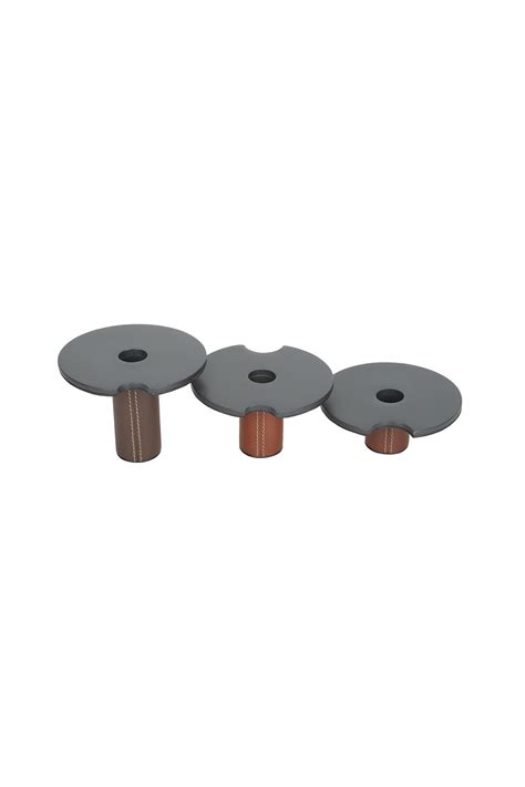 Birch Trio Candle Holder – The Leather Garden