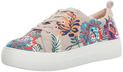 Buy J Slides Women's Aprie Fashion Sneaker, Grey, 7.5 US/US Size ...
