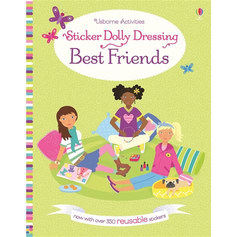 Usborne Sticker Dolly Dressing Best Friends Book – K and K Creative Toys